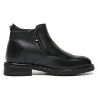 Mr. Mitchell Black 8cm | Premium Zipper Boots (3.2")