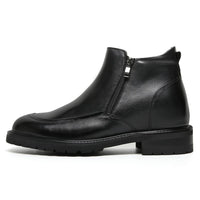 Mr. Mitchell Black 8cm | Premium Zipper Boots (3.2")