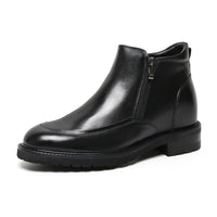 Mr. Mitchell Black 8cm | Premium Zipper Boots (3.2")