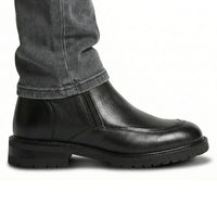 Mr. Mitchell Black 8cm | Premium Zipper Boots (3.2")