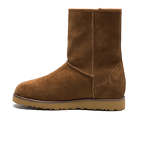 Mr. Oz Brown 8cm | Wool Interior Winter Boots for Men (3.2")