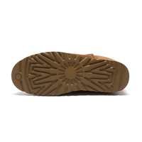 Mr. Oz Brown 8cm | Wool Interior Winter Boots for Men (3.2")