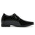 Mr. Parkinson Patent Black 8cm | Patent Formal Elevator Shoes (3.2")