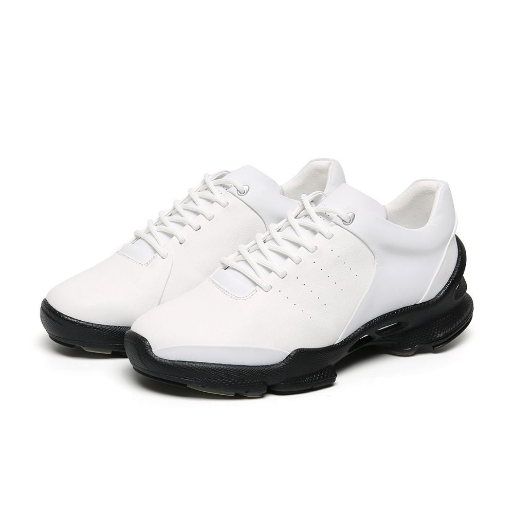 Mr. Paul White 7cm | Sporty Height-Increasing Sneakers (2.8")