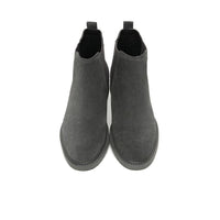 Mr. Tognetti Suede Dark Grey 7cm | Elevated Suede Boots (2.8")