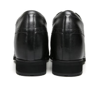 Mr. Varma Black 10cm | Executive Height-Boosting Formal Shoes (4")