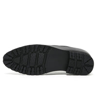 Mr. Varma Black 10cm | Executive Height-Boosting Formal Shoes (4")