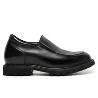 Mr. Vengarov Black 8cm | Formal Slip-On Wedding Shoes (3.2")