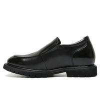 Mr. Vengarov Black 8cm | Formal Slip-On Wedding Shoes (3.2")