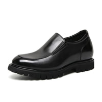 Mr. Vengarov Black 8cm | Formal Slip-On Wedding Shoes (3.2")
