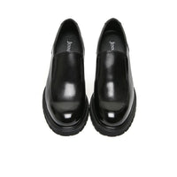 Mr. Vengarov Black 8cm | Formal Slip-On Wedding Shoes (3.2")