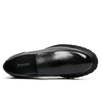 Mr. Vengarov Black 8cm | Formal Slip-On Wedding Shoes (3.2")