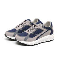 Mr. Williams Grey/Blue 7cm | Vegan Elevator Sneakers (2.8")