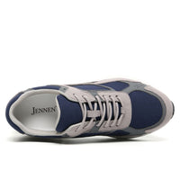 Mr. Williams Grey/Blue 7cm | Vegan Elevator Sneakers (2.8")