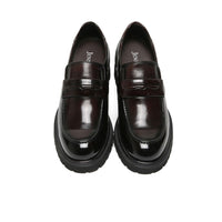 Mr. Ysaye Brown 8cm | Elegant Slip-On Dress Shoes (3.2")