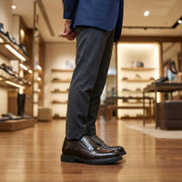 Mr. Charlie Brown 8cm | Elegant Leather Dress Shoes (3.2")