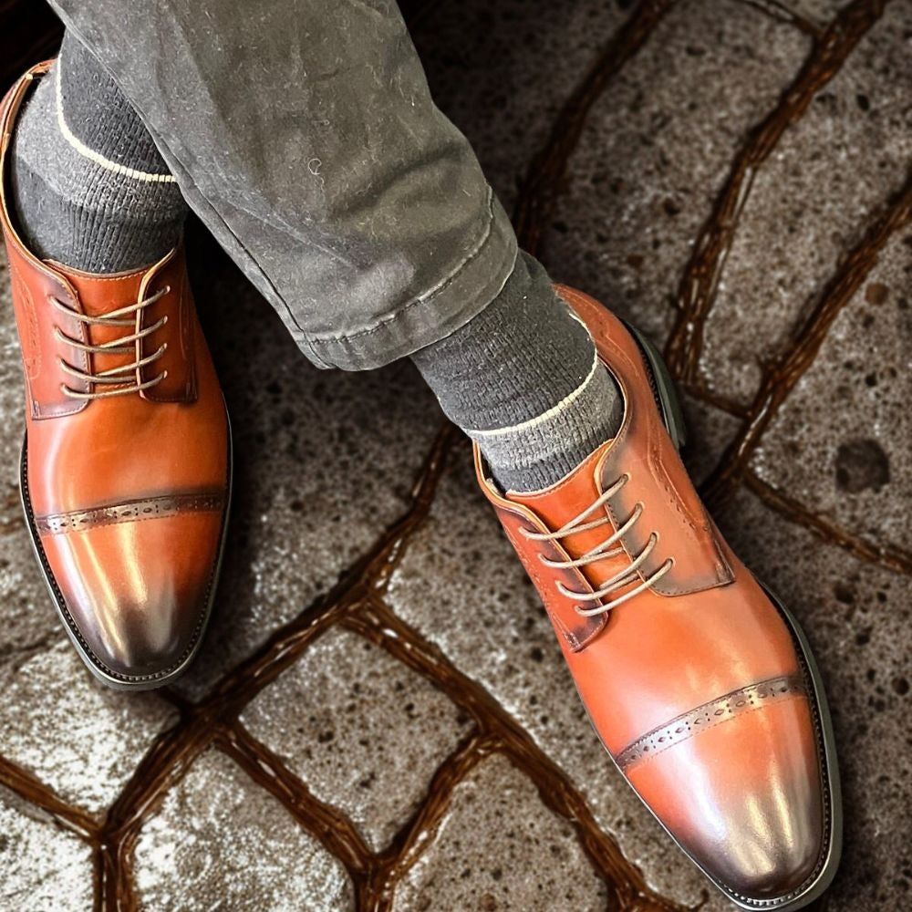 Mr. Mak 7cm  | 2.8 Inches Height Boost | Classic Formal Elevator Shoes