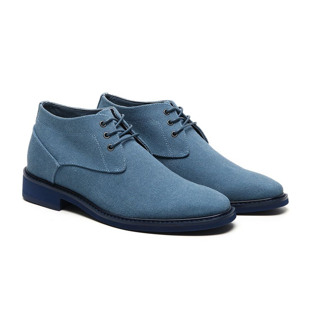 Australian Designed Blue Casual Elevator Boots for men