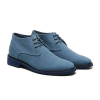 Australian Designed Blue Casual Elevator Boots for men