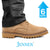 Mr. Meyer | 6cm Height Increase - Suede Elevator Workmen Boots