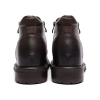 Mr. Mitchell Brown 8cm | Handcrafted Gentleman’s Zipped Boots (3.2")