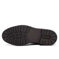 Mr. Mitchell Brown 8cm | Handcrafted Gentleman’s Zipped Boots (3.2")