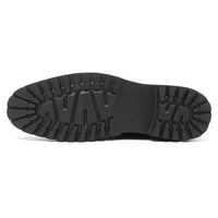 Urban Street Style Black Suede Elevator Boots