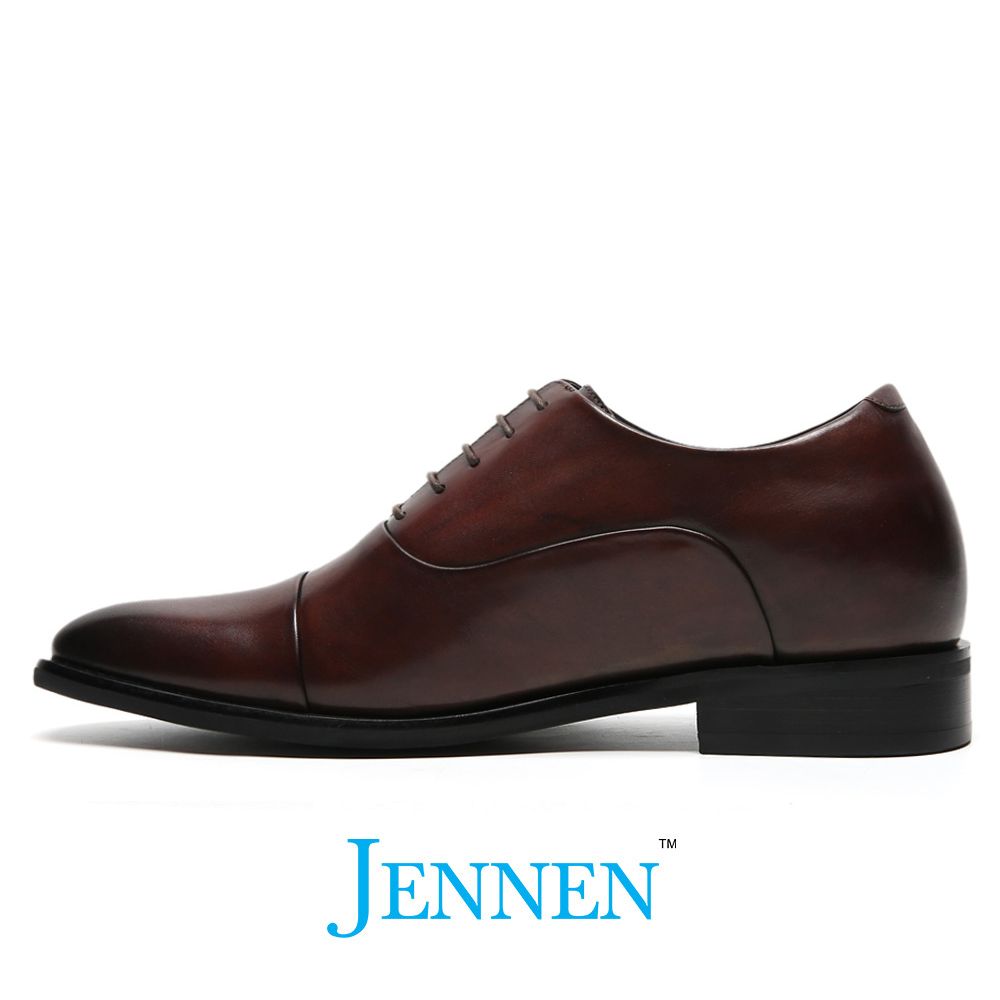 Mr. Allan Poe 7cm | 2.8 Inches Height Boost | Elevator Shoes for Formal Hidden Heel Footwear