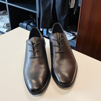 Instant tall black groom shoes