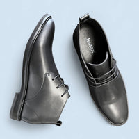 Height Increasing black boots for men