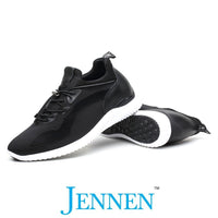 Mr. Bolt Black 6cm | 2.4 inches Taller Black Elevator Sneakers