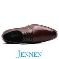 Mr. Britten Brown 5cm | 2 inches Taller Mens Business Shoes