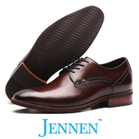 Mr. Britten Brown 5cm | 2 inches Taller Mens Business Shoes