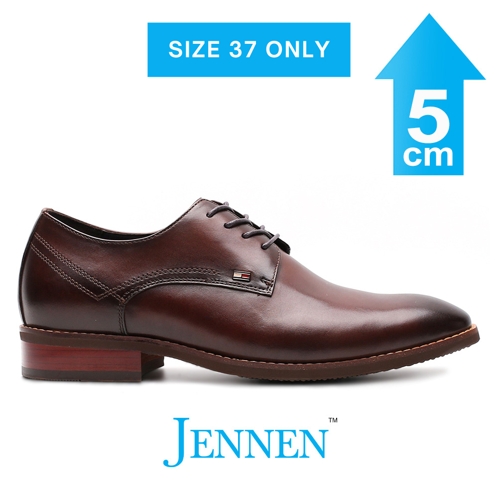 Mr. Britten Brown 5cm | 2 inches Taller Mens Business Shoes