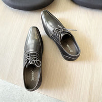 Classic Black Formal Shoes for men with hidden heel