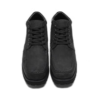 Mr. Carr Black 10cm | Sharp Height-Boosting Formal Shoes (4")