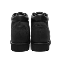 Mr. Carr Black 10cm | Sharp Height-Boosting Formal Shoes (4")