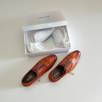 Brown Formal Elevator shoes