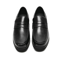 6cm taller Mr. Dias Brown Elevator Shoes with Hidden Heels