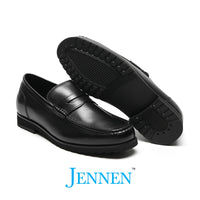 Mr. Dias Black 6cm |  2.4 Inches Height Boost | Dressy Elevator Shoes with Hidden Heels
