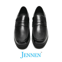 Mr. Dias Black 6cm |  2.4 Inches Height Boost | Dressy Elevator Shoes with Hidden Heels