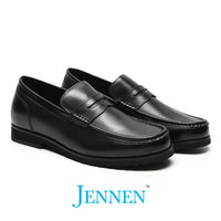 Mr. Dias Black 6cm |  2.4 Inches Height Boost | Dressy Elevator Shoes with Hidden Heels