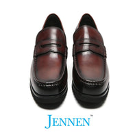 Mr. Dias Brown 6cm | 2.4 Inches Height Boost | Elevator Footwear for Elevator Shoes with Hidden Heels