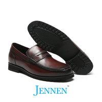 Mr. Dias Brown 6cm | 2.4 Inches Height Boost | Elevator Footwear for Elevator Shoes with Hidden Heels