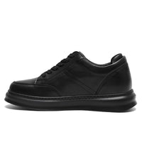 Mr. Federer All Black 7cm | Lightweight Height-Increasing Casual Sneakers (2.8")