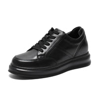 Mr. Federer All Black 7cm | Lightweight Height-Increasing Casual Sneakers (2.8")