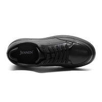 Mr. Federer All Black 7cm | Lightweight Height-Increasing Casual Sneakers (2.8")