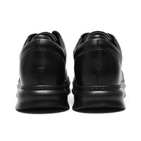 Mr. Federer All Black 7cm | Lightweight Height-Increasing Casual Sneakers (2.8")