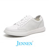 Mr. Federer 7cm | 2.8 Inches Height Boost | Elevator Sneakers for Trendy All White Casual Shoes