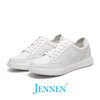 Mr. Federer 7cm | 2.8 Inches Height Boost | Elevator Sneakers for Trendy All White Casual Shoes